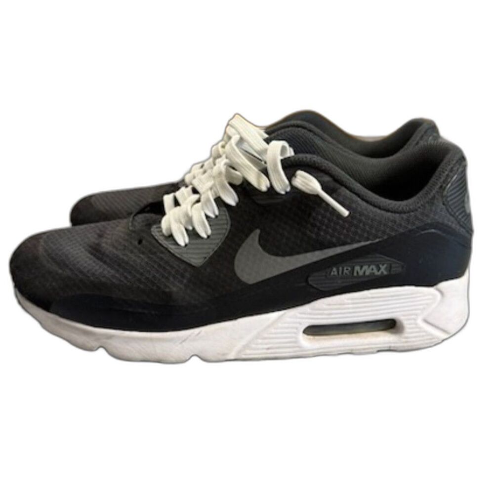 Nike Air Max 90 Black Anthracite White Men's Size 10 Running Shoes 537384-090